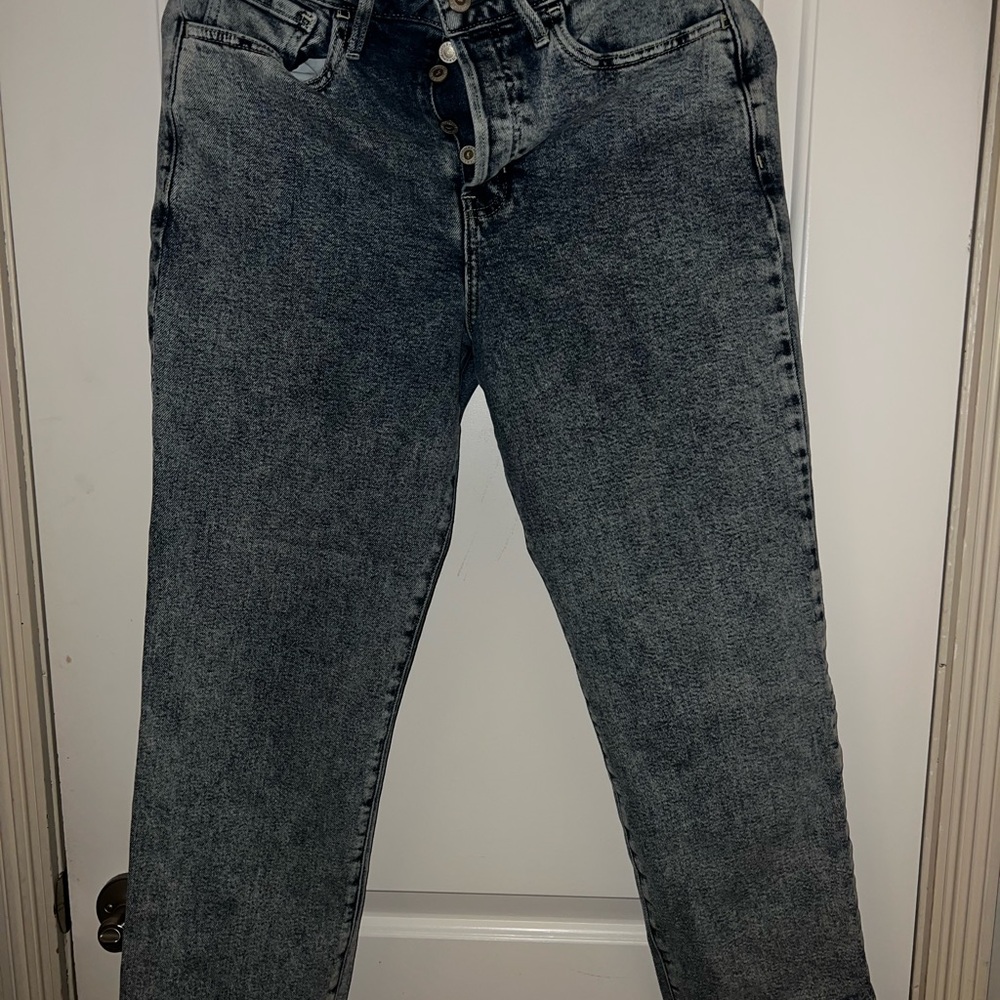 Hollister Blue Vintage Straight Jeans